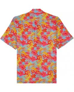Vilebrequin Mens Tahiti Flowers Bowling Shirt Multi Blue Red -Boss Shop vilebrequin mens tahiti flowers bowling shirt multi blue red p44852 284193 zoom