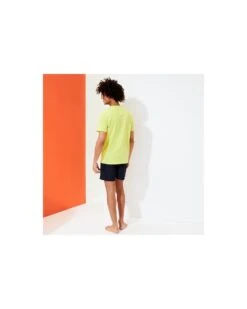 Vilebrequin Mens Titus Organic Cotton T Shirt, Coriander Green Tee -Boss Shop vilebrequin mens titus organic cotton t shirt coriander green tee p37596 208594 image
