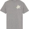 Vilebrequin Mens Turtle Patch T-Shirt Heather Grey -Boss Shop vilebrequin mens turtle patch t shirt heather grey p44338 283956 zoom