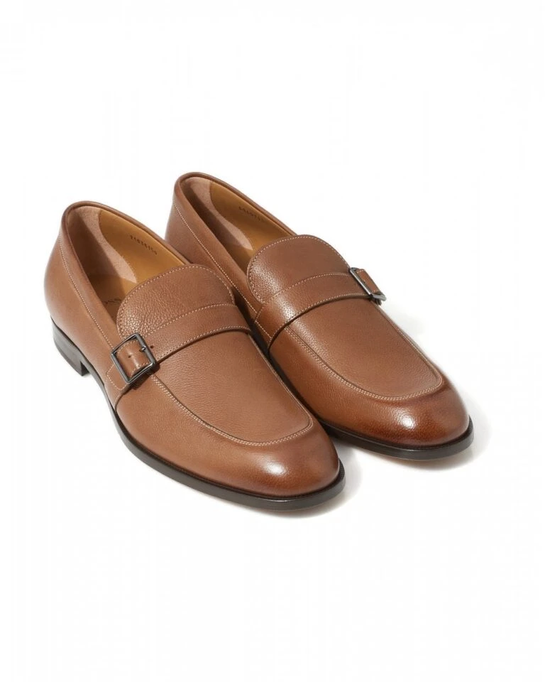 Boss Shop -Boss Shop boss mens brighton loafers grained leather tan shoes p34769 159775 image 768x960 1